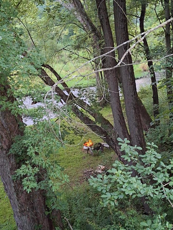 Neshannock Creekside Log Cabin Volant Εξωτερικό φωτογραφία